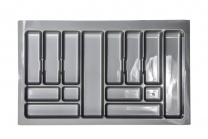 Лоток для столовых приборов 900 COMFORT (835*490), металлик РП фотография