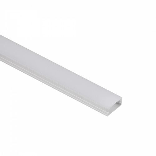 Профиль алюминиевый накладной SIRIUS-2310M с экраном, цвет алюминий, 2м, AKS_1