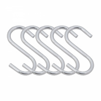 Крючок на трубу d25 (к-т 5шт), хром AKS фотография