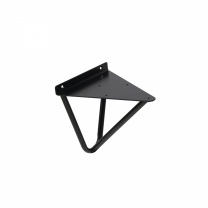 Полкодержатель мет. FLASH, черный матовый 