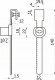 Замок для стеклянных раздвижных 2-х дверей 328 AKS_preview_1