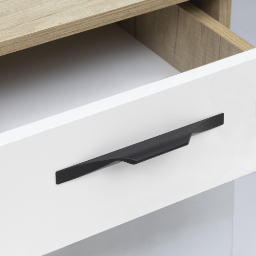 Ручка меб. скоба алюм. ENVISION 96-128/241 черный матовый, AKS_5