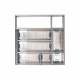 Вкладыш 40/400 шуфлядный металлический Organizer нержавеющая сталь (373*380*65) AKS_preview_1