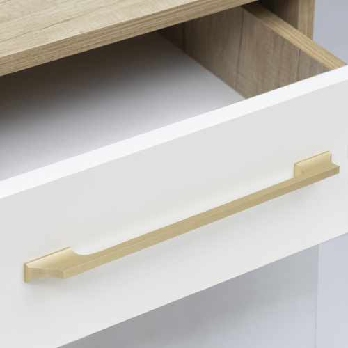 Ручка меб. скоба алюм. DREAM 320/360 брашированное золото, AKS_5