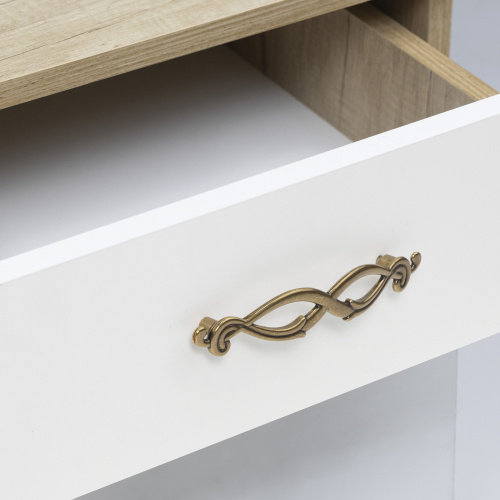 Ручка меб. скоба мет. DECORA 128 старое золото, AKS_4