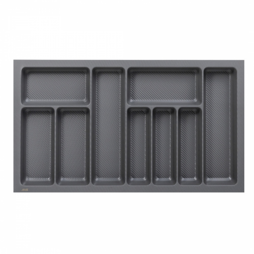 Лоток для столовых приборов 900 PIXEL 830*485, графит AKS_1