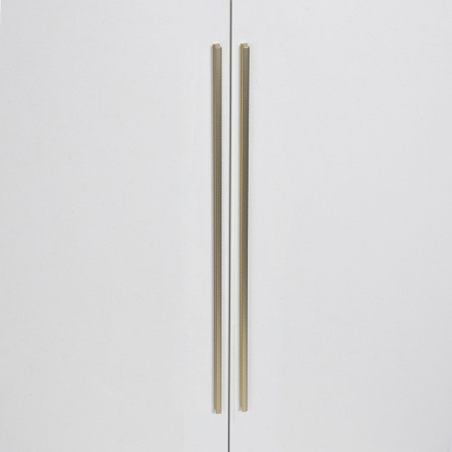 Ручка меб. скоба алюм. SERENE 512/597 брашированное золото, AKS_6