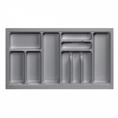 Лоток для столовых приборов 900 BASIC 830*485, серый AKS_1