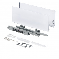 Система ящиков Slimbox Evolution L-450 H=199 белый SOFT CLOSE ДСП16мм фотография