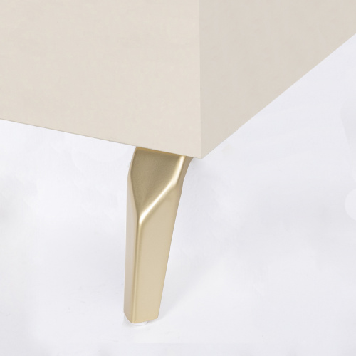 Опора меб. мет. HARMONY h130 матовое золото AKS_5