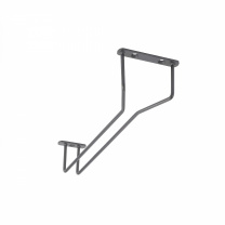 Держатель подвесной для бокалов однорядный, графит AKS фотография