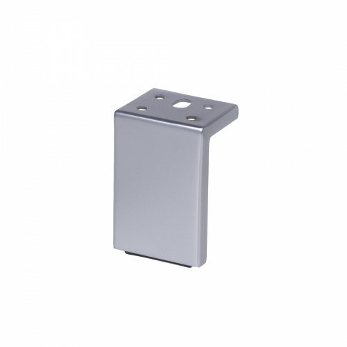 Опора меб. мет. WALL h120 матовый хром AKS_1