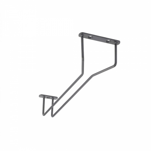 Держатель подвесной для бокалов однорядный, графит AKS_1