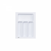 Лоток для столовых приборов 400 LINER 320*430, белый AKS фотография