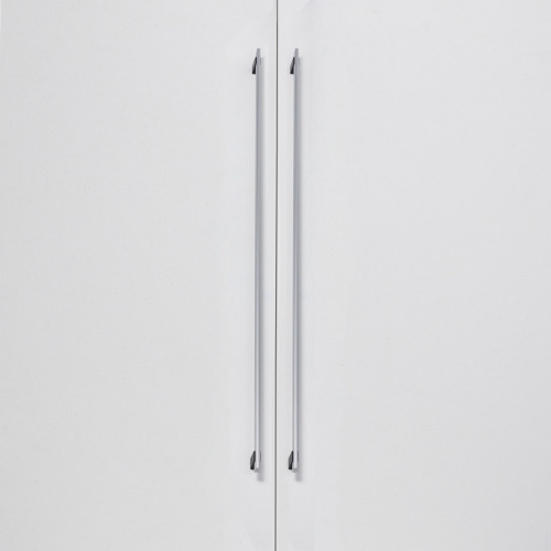 Ручка меб. скоба алюм. MOONLIGHT 944/1000 матовый хром+ черный матовый, AKS_5