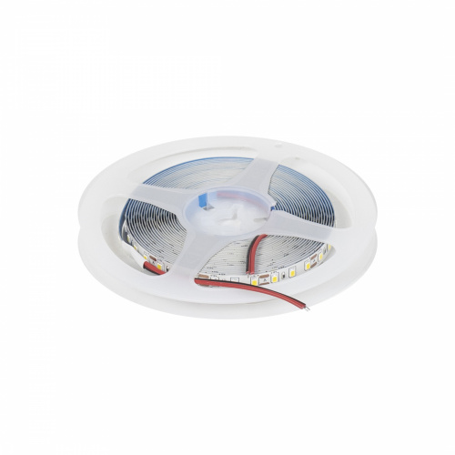 Лента светодиодная - 9,6W/m, 12V, 8мм, 2835, 120 д/м, IP20, холодный белый (6000K), CRI>70, 800 Lm, 5м, CZ_1