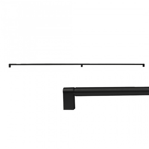 Ручка меб. скоба алюм. TIMELESS 1192/1205 черный матовый, AKS_3