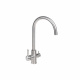 Смеситель для кухни двухрычажный, HDF-8204, сатин, AKS_preview_1