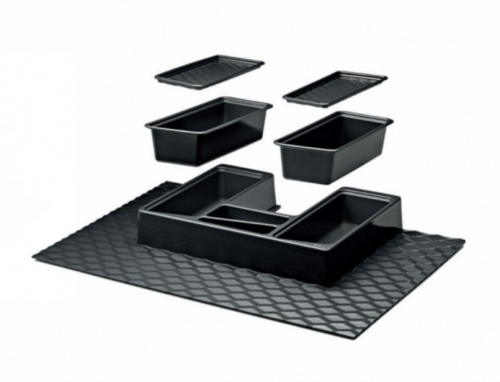 Пластиковый вкладыш под мойку, графит РП_1