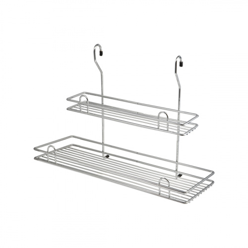 Корзина на трубу d16 двойная большая CWJ103B хром AKS_1