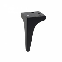 Опора меб. мет. STELLAR h150 угловая черный матовый AKS Опора меб. мет. STELLAR h150 угловая черный матовый AKS