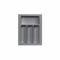 Лоток для столовых приборов 400 LINER 320*430, серый AKS