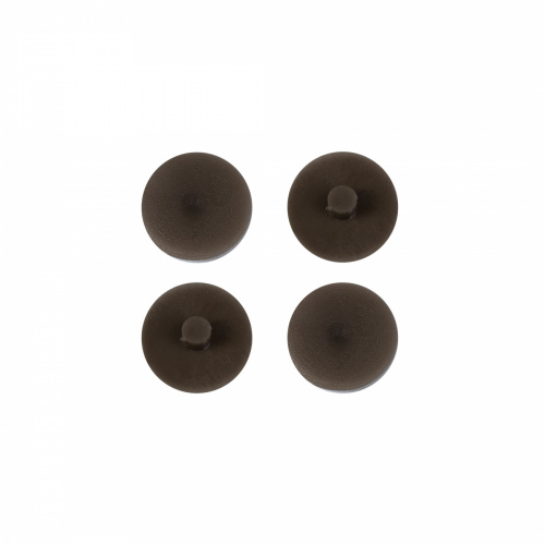 Заглушка пластик к эксцентрику венге (38) PL (упак.-1тыс.шт.)_1