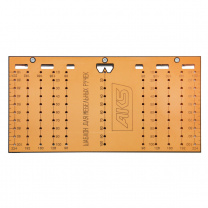 Шаблон для разметки под мебельные ручки AKS фотография