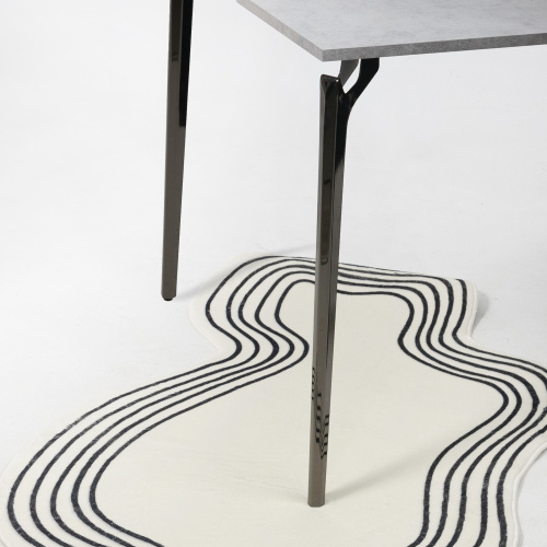 Опора меб. BOND h720, черный хром (1 упак. = 4 шт.) AKS_5