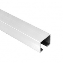 Профиль алюминиевый STANDART, STANFOLD, SLIDE, PORTA GLASS направляющая верхн. L-6000 мм АЛЮТЕХ K-075 фотография