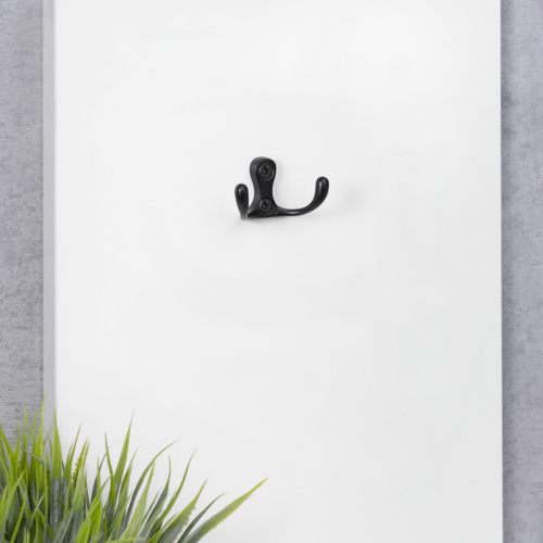 Крючок меб. двухрожковый мет. WP19 черный матовый GRIDLI_4