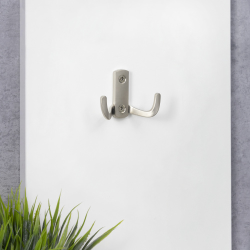 Крючок меб. двухрожковый мет. WP13 сатин GRIDLI_4