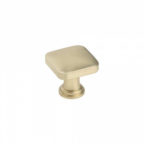 Ручка меб. кнопка мет. KNOPA брашированное золото, AKS_3