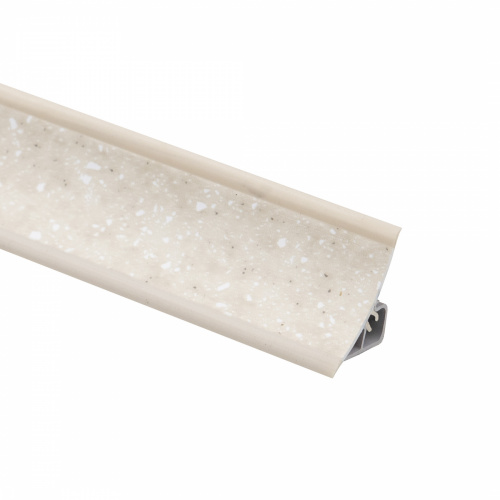 Плинтус ПВХ к столешнику LР мрамор мелкие точки (227) EL-MECH-PLAST (1шт=3м.п.)_1