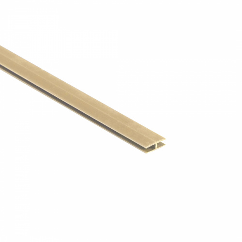 Профиль ПВХ Н-4 беж соединительный (66) El-mech-plast (1шт=2м.п)_1