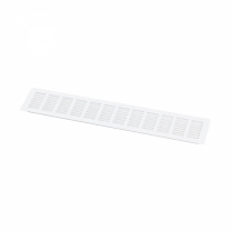 Решетка вентиляционная 480х80мм белая алюминий AKS фотография