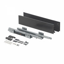 Система ящиков Slimbox Evolution L-300 H=116 графит SOFT CLOSE ДСП16мм фотография