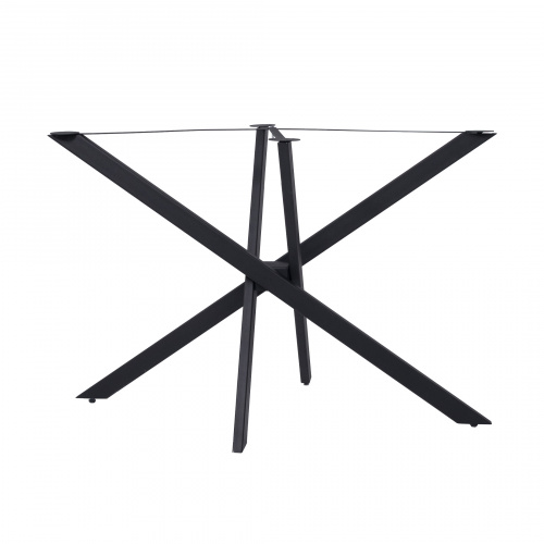 Подстолье WARG h716 под прямоугольную столешницу, черный муар AKS_3