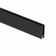 Профиль алюминиевый SENATOR черный глянец горизонт нижн. L-6000 мм АЛЮТЕХ _preview_1