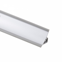 Плинтус ПВХ к столешнику LР алюминий (114) EL-MECH-PLAST (1шт=3м.п.) Плинтус ПВХ к столешнику LР алюминий (114) EL-MECH-PLAST (1шт=3м.п.)