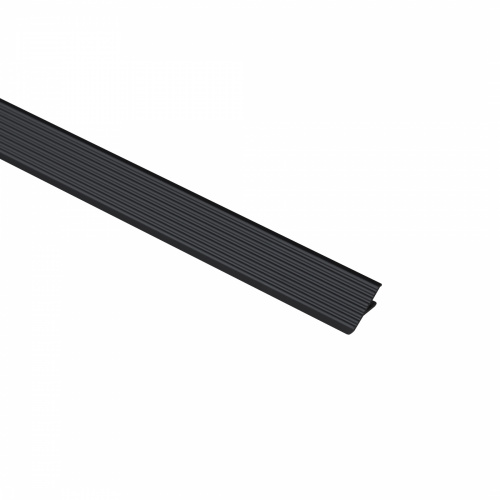 Ручка-профиль алюм. KASKAD 2,8м, анодированный черный AKS_1