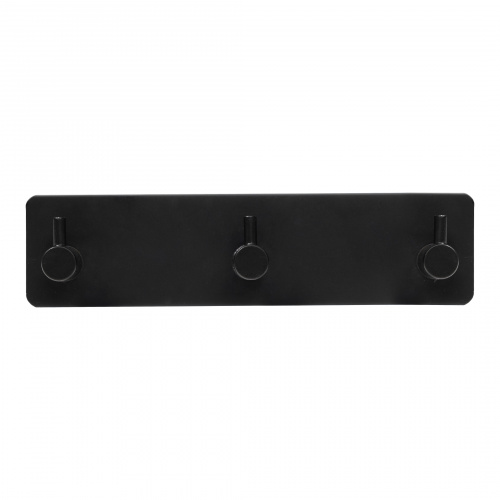 Вешалка меб. трехрожковая мет. PLAY черный AKS_3