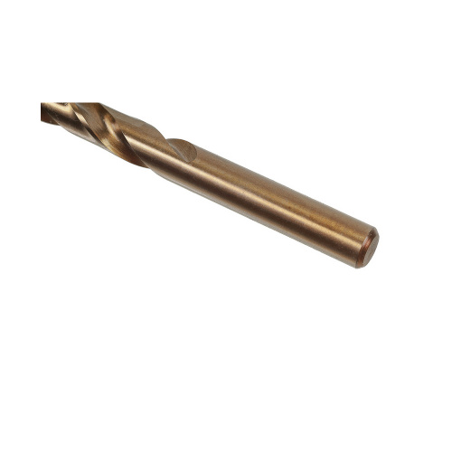 Сверло по металлу цилиндрический хвостовик 10.0х133 мм, сталь Р6М5К5 Кобальт Hanskonner _2