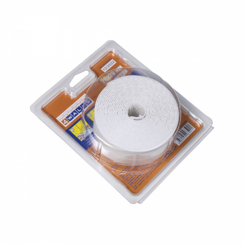 Бордюрная лента для раковин/ванн/стен, 20*20мм, 3.3м, белая, 4WALLS/40 _1