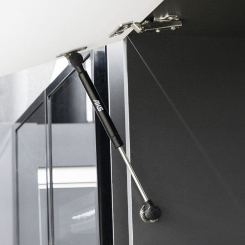 Подъемник газовый верхний 60N черный AKS_4