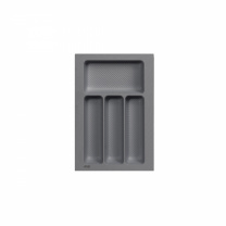 Лоток для столовых приборов 400 PIXEL 315*485, графит AKS фотография