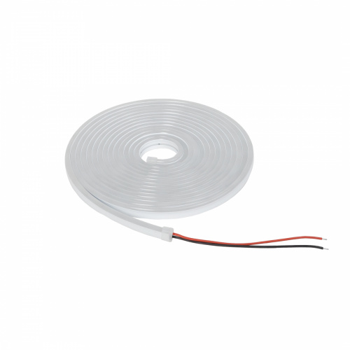 Гибкий неон - 9,6W/m, 24V, 6*12мм, 120 д/м, IP65, теплый белый (3000K) - 5м, AKS_1
