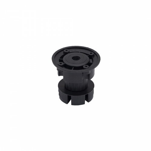 Опора кухонная пласт. h60 трехсоставная, черный (1 упак. = 300 шт.) AKS_1