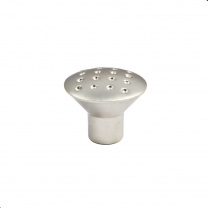 Ручка меб. кнопка мет. GG10 сатин AKS тип 2