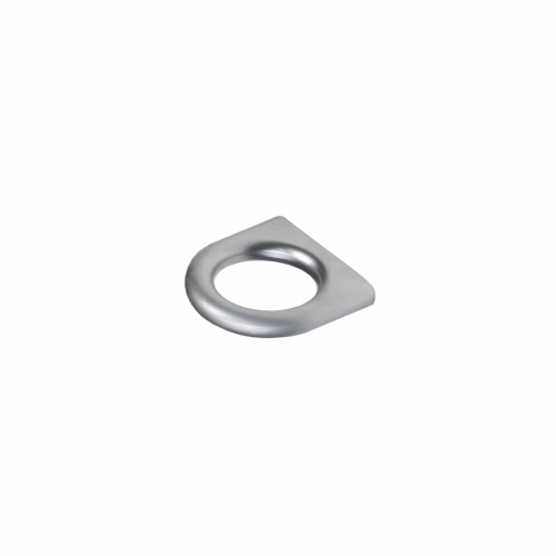 Ручка меб. кнопка мет. OLYMPIA матовый хром AKS_1